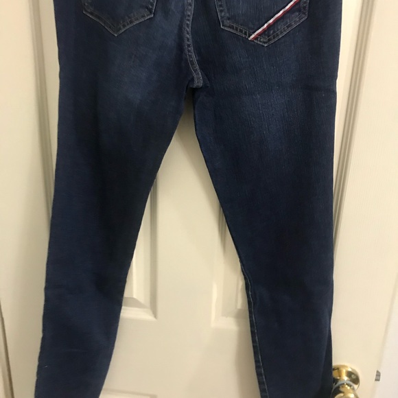 Tommy Hilfiger women raleigh high rise skinny blue jeans size 2 new - Picture 5 of 7